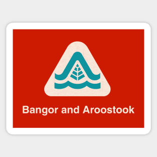 Bangor and Aroostook Railroad BAR Sticker